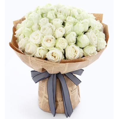 爱你如初-雪山玫瑰66枝