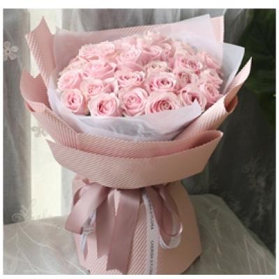 爱你如初 33支粉玫瑰 